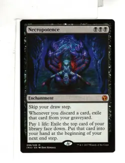 MTG SkeenAB Necropotence from Iconic Masters. NM. - Image 1