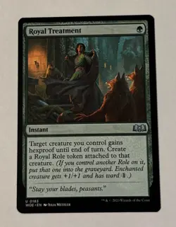 MTG Royal Treatment - Wilds of Eldraine NM - Image 1