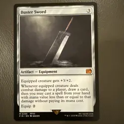 MTG Final Fantasy M Buster Sword #0255 FIN NM - Image 1