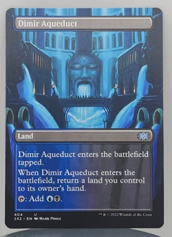 Dimir Aqueduct (Borderless) - Double Masters 2022 (2X2) - Image 1
