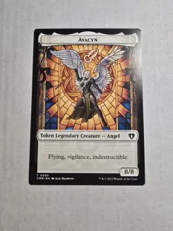 Copy (0054) Avacyn Double-Sided Token Commander Masters Regular - Image 1
