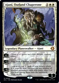 Ajani, Outland Chaperone Lorwyn Eclipsed Magic MTG NM - Image 1