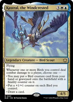 Kastral, the Windcrested NM RARE Legendary Bloomburrow [BLB] MTG Mint Regular - Image 1
