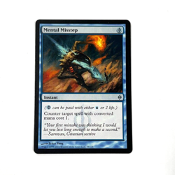 Mental Misstep MTG New Phyrexia Magic The Gathering Blue Uncommon NM - Image 1