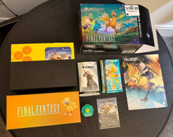 Magic The Gathering Final Fantasy Chocobo Bundle Open Box w/Paradise Chocobo - Image 1