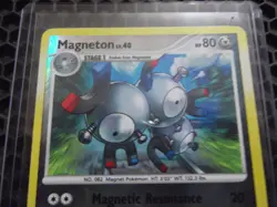 Magneton Reverse Holo 21/100 Reverse Holo Stormfront D&P Pokemon Card 2008 LP - Image 2