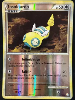 INSOLOURDO REVERSE 41/123 HEARTGOLD SOULSILVER FR CARTE POKEMON - Image 1