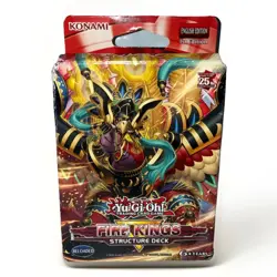 Yu-Gi-Oh TCG Fire Kings Reloaded Structure Deck (1st Edition) - Sealed - Image 1