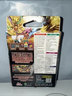Yu-Gi-Oh TCG Fire Kings Reloaded Structure Deck (1st Edition) - Sealed - Image 2