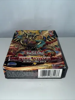 Yu-Gi-Oh TCG Fire Kings Reloaded Structure Deck (1st Edition) - Sealed - Image 3