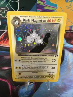 Pokemon Card | Vintage | Team Rocket | Dark Magneton | Great Condition - Image 1