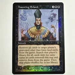 Haunting Echoes 142/350 Foil Card Odyssey Magic the Gathering MTG LP - Image 1