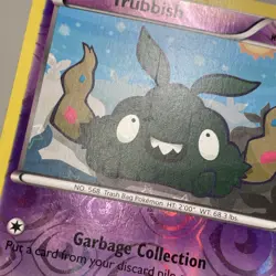 Pokemon TCG 2011 Noble Victories Card -- Trubbish 48/101 Reverse Holo - Image 3
