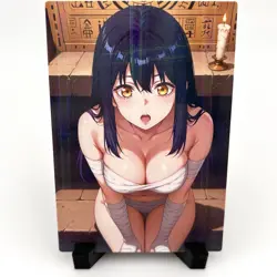 Mieruko-chan Miko Yotsuya Sexy Hot Anime Waifu Girl Lewd Goddess Story Art Card - Image 2