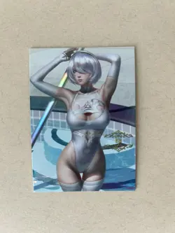 2B No. 004 ACG-LXG Goddess Story Anime Card Waifu Rare Nier Automata - Image 1
