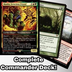 MTG Blanka, Ferocious Friend Commander Deck The Howling Abomination EDH Deck - Image 1