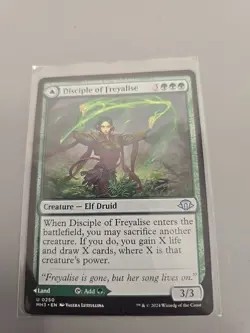 ☆MTG Desciple Of Freyalise/Garden Of Freyalise Reg MH3 - Image 1