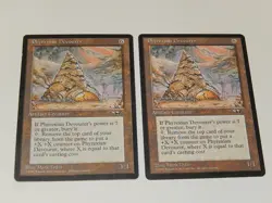 Magic The Gathering MTG 2X Phyrexian Devourer Alliances Edition MP RARE VINTAGE - Image 1