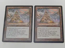 Magic The Gathering MTG 2X Phyrexian Devourer Alliances Edition MP RARE VINTAGE - Image 2