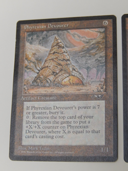 Magic The Gathering MTG 2X Phyrexian Devourer Alliances Edition MP RARE VINTAGE - Image 5