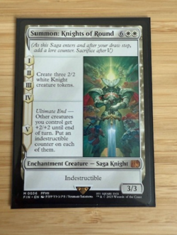 Magic the Gathering: Summon: Knights of Round Final Fantasy Regular NM - Image 1