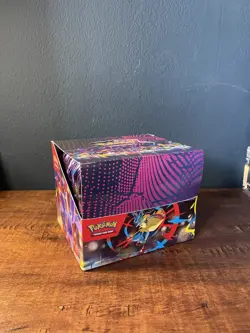 Pokemon Mega Evolutions Heroes x 10 Mini Tin Display Bundle Empty + Stickers - Image 1