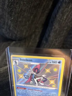 Pokemon TCG Inteleon Holo Rare Card SV027/SV122 Shining Fates 2021 NM - Image 5