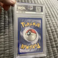 Pokemon 1999 Wartortle Shadowless #42/102 PSA 7 NEAR MINT Graded Slab - Image 5