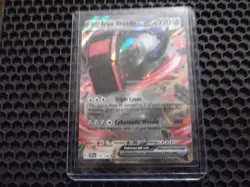 Pokemon Card Iron Treads EX 143/198 Scarlet & Violet Double Rare Full Art P.F - Image 1
