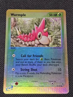 Pokemon Card - Wurmple Dragon 81/97 Common Reverse Holo - Image 1