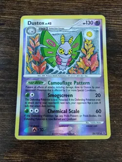 Dustox 25/127 Platinum Pokemon Reverse Holo - Image 1