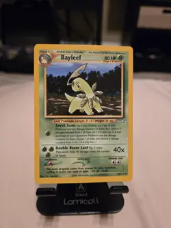 Bayleef (29) Neo Genesis #029 (2000) Uncommon LP Pokemon Trading Cards Classic - Image 1