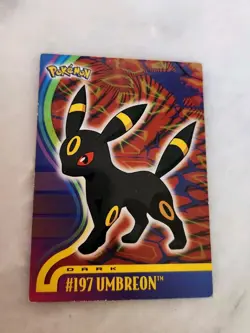 2001 Topps Pokemon Umbreon #197 Johto League Champions TV Animation - Image 1