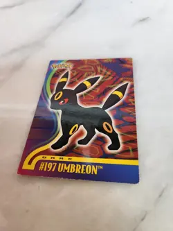 2001 Topps Pokemon Umbreon #197 Johto League Champions TV Animation - Image 2