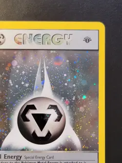 Pokemon Neo Genesis 1st Edition Rare Holo Metal Energy 19/111 NM - Image 5