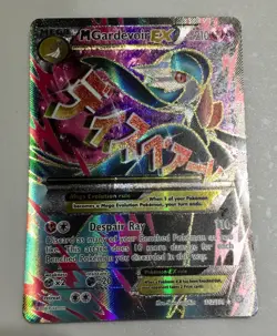 2016 POKEMON MEGA M GARDEVOIR ex 112/114 FULL ART - XY STEAM SIEGE -RARE - HOLO - Image 1
