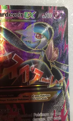 2016 POKEMON MEGA M GARDEVOIR ex 112/114 FULL ART - XY STEAM SIEGE -RARE - HOLO - Image 3