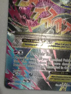 2016 POKEMON MEGA M GARDEVOIR ex 112/114 FULL ART - XY STEAM SIEGE -RARE - HOLO - Image 5