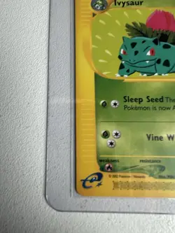 Ivysaur Expedition 82/165 Uncommon WOTC Vintage Pokemon - Image 2