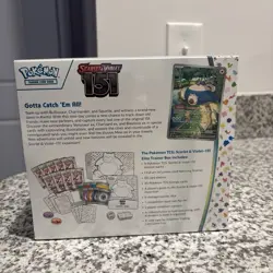 Pokemon TCG Scarlet & Violet 151 Elite Trainer Box Snorlax Booster Promo English - Image 2