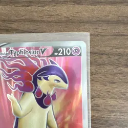 Pokemon Hisuian Typhlosion V 169/189 Astral Radiance Ultra Rare Full Art Holo - Image 3