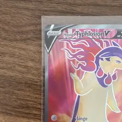Pokemon Hisuian Typhlosion V 169/189 Astral Radiance Ultra Rare Full Art Holo - Image 4
