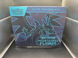 Pokemon Mega Evolution Phantasmal Flames Elite Trainer Box ETB New Sealed - Image 1