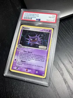 2006 Pokemon EX Haunter Reverse Foil Legend Maker PSA 8 #35 - Image 1