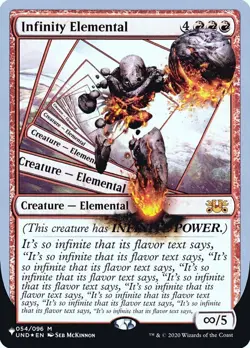Infinity Elemental - Foil - The List x1 Magic the Gathering 1x The List mtg card - Image 1