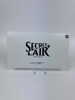 Magic The Gathering MTG Secret Lair Winter Superdrop: Sol Ring Promo Foil SEALED - Image 1