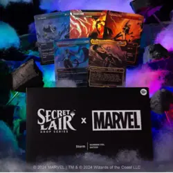 MTG Marvel Secret Lair x STORM Foil Sealed Brand New - Image 1