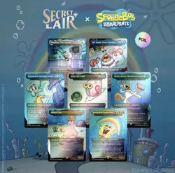 MTG Secret Lair x SpongeBob SquarePants Legends of Bikini Bottom Foil - Image 1