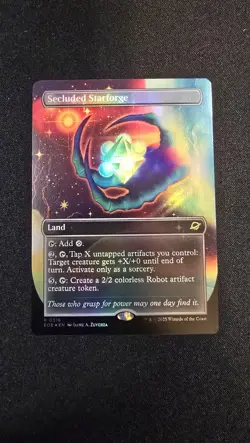 Secluded Starforge Foil (Borderless) R Edge of Eternities 316 NM - Image 1