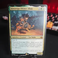 Sovereign Okinec Ahau 0240 MTG Lost Caverns Of Ixalan Mythic Cat NM English - Image 1